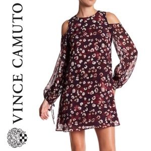 Vince Camuto Cold Shoulder Dress